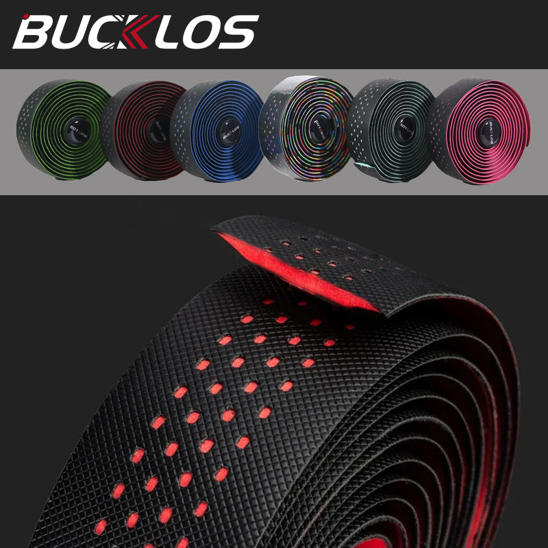 Bike Handlebar Tape - BUCKLOS Professionele Grind Fietsstuurlint Schokbestendig Comfort