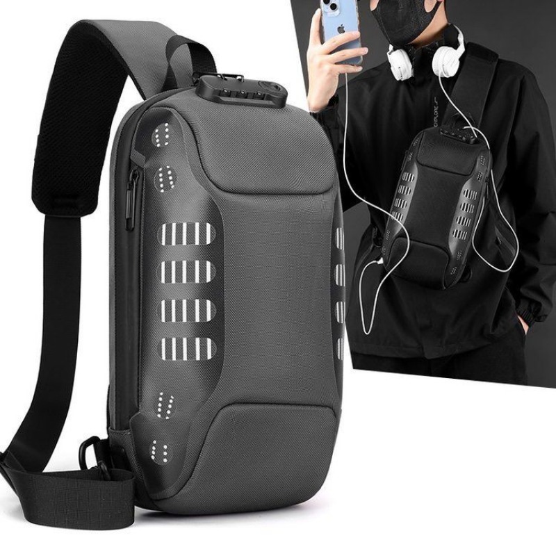 Cycling Backpack - Borsttas, herenfietsrugzak, waterdichte en anti-diefstal kleine