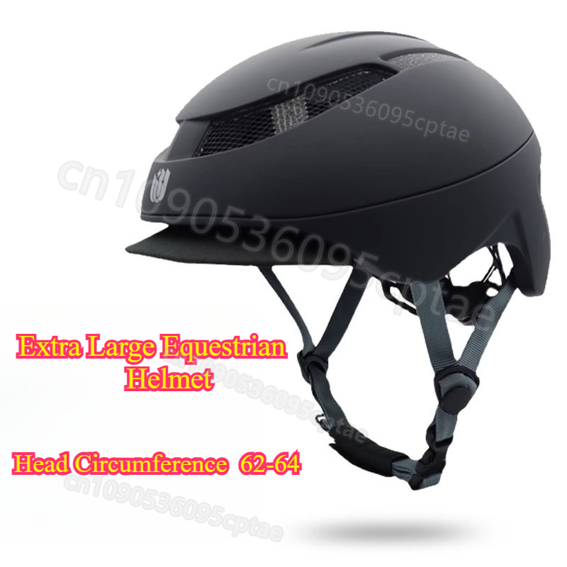 Cycling Gear For Large Men - Oversized ruiterhelm 62-64cm extra grote hoofdbeschermer