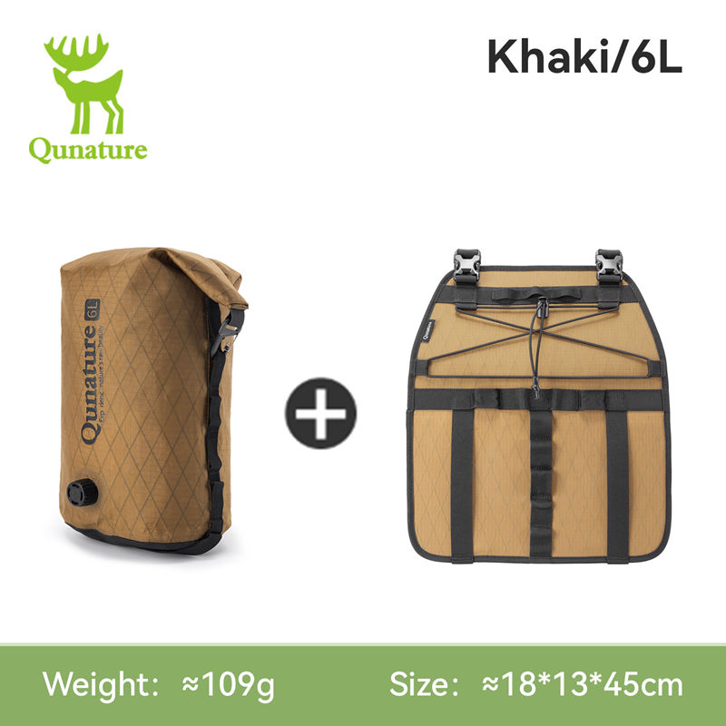 Cycling Gear Organizer - Qunature 6/12L Bikepacking Bag Volledig Waterdichte