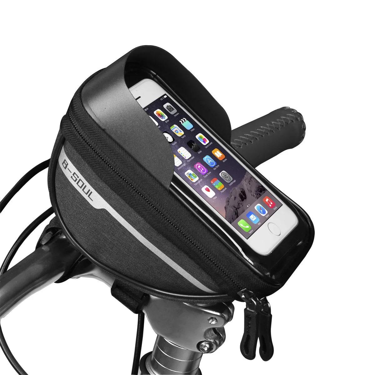 Cycling Gear Organizer - Waterdichte fietstas met touchscreen, zonnescherm en