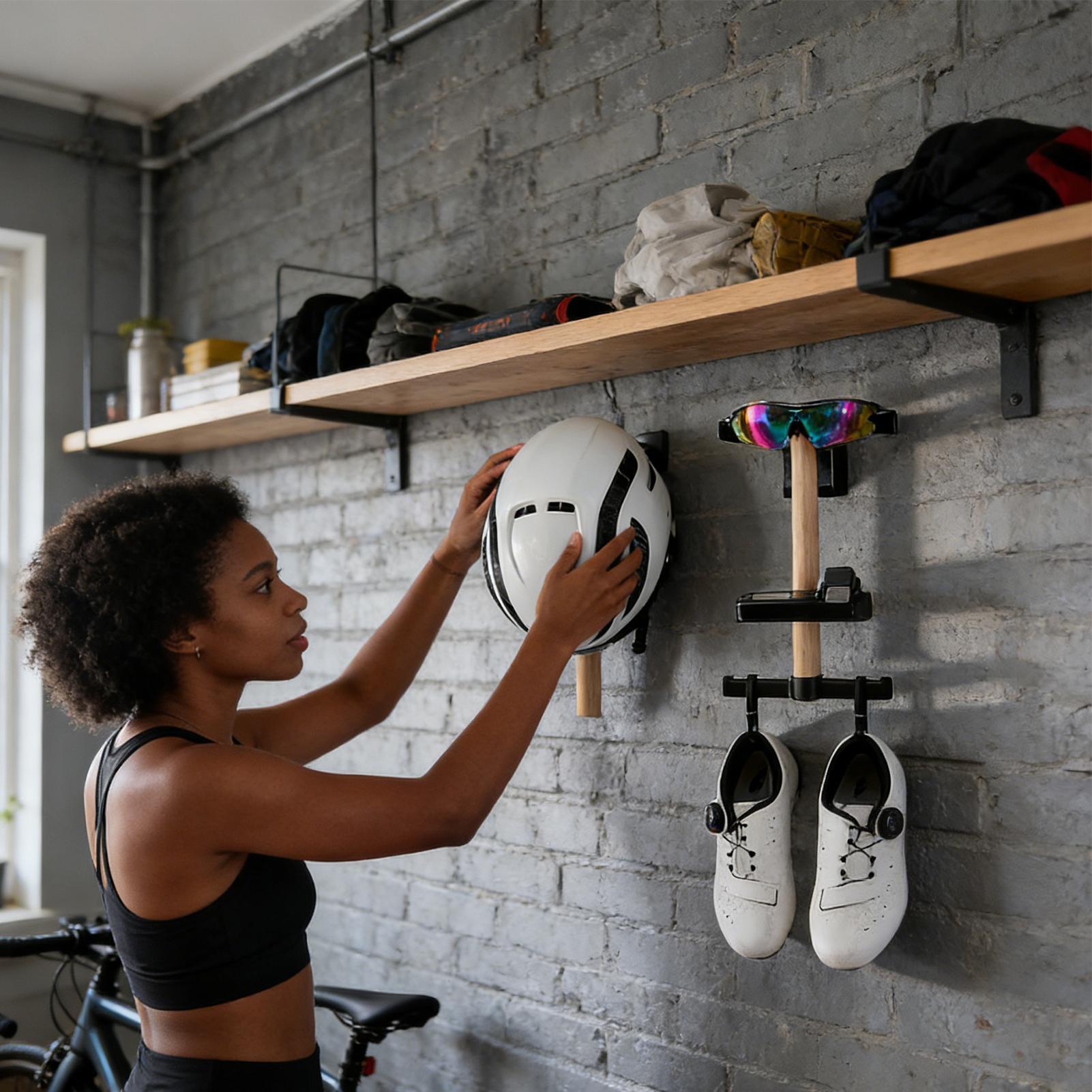 Fietsuitrustingrek 1 set aan d - Cycling Gear Rack recensie en prijs