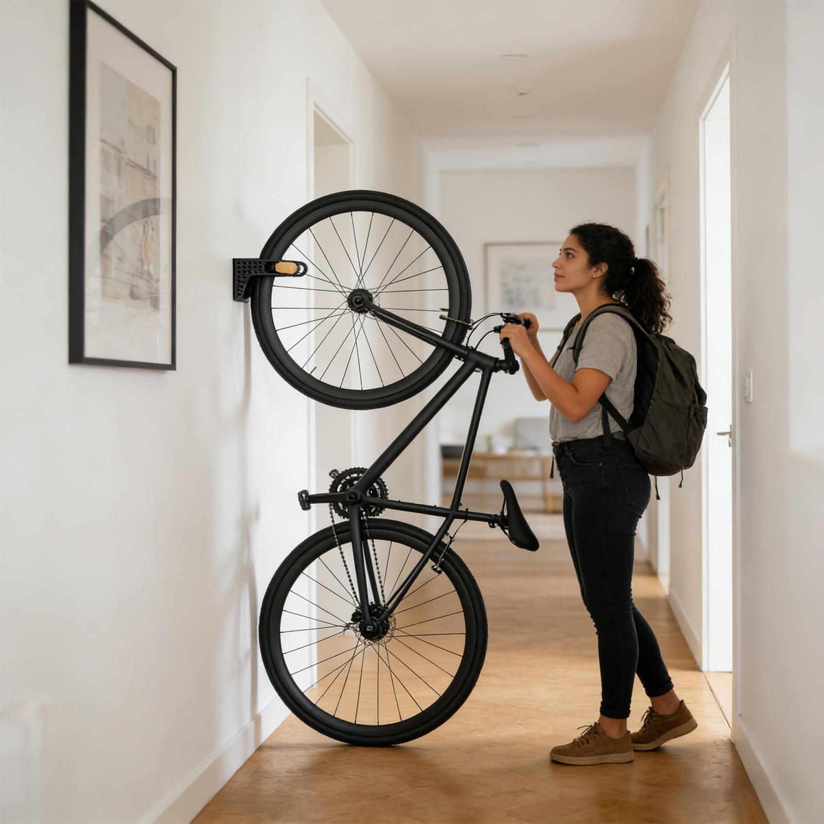 Wandbevestiging voor racefiets - Cycling Gear Rack recensie en prijs