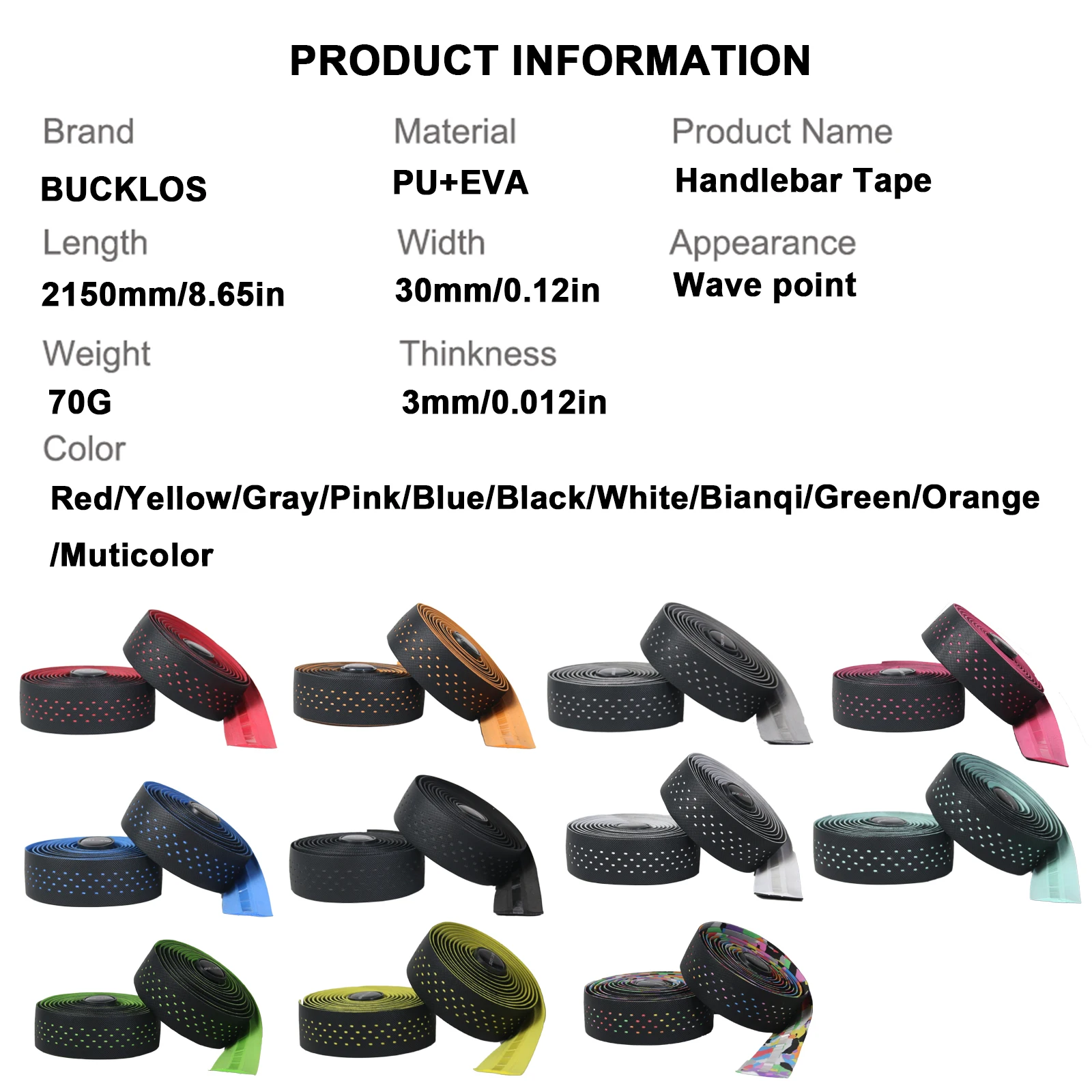 BUCKLOS Professionele Grind Fi - Bike Handlebar Tape recensie en prijs