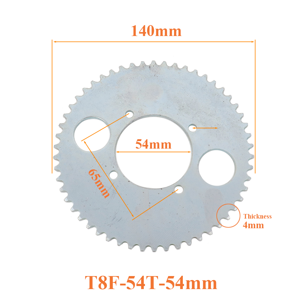 T8F 54T Kettingplaat 54mm 54 T - Cycling Gear Rack recensie en prijs