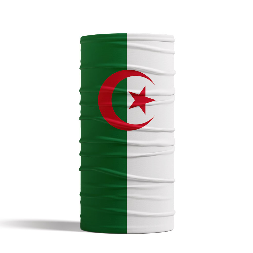 Algeria Vlag Bedrukt Bandana H - Cycling Gear Usa recensie en prijs